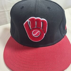 New Era Black and Red Cap